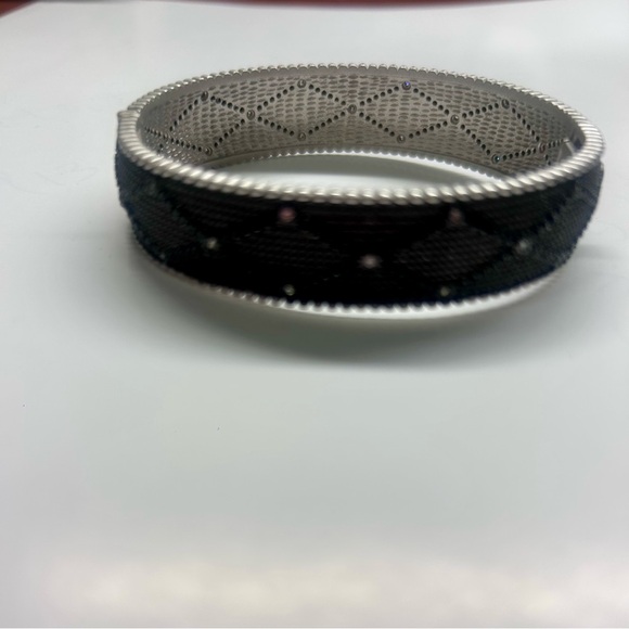 Freida Rothman signature textured hinged bangle new - Picture 11 of 12